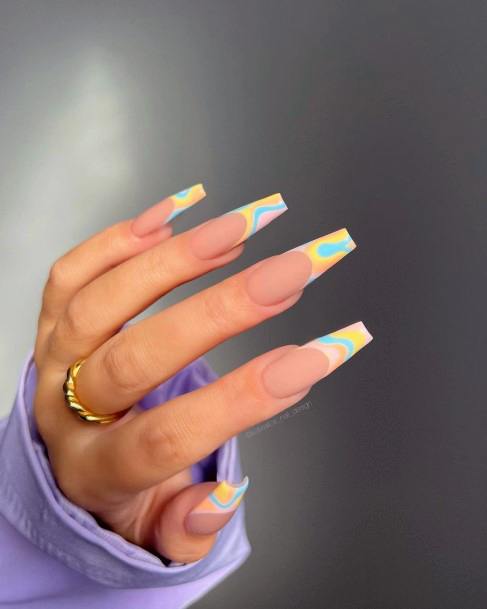 Impressive Ladies Long French Nail