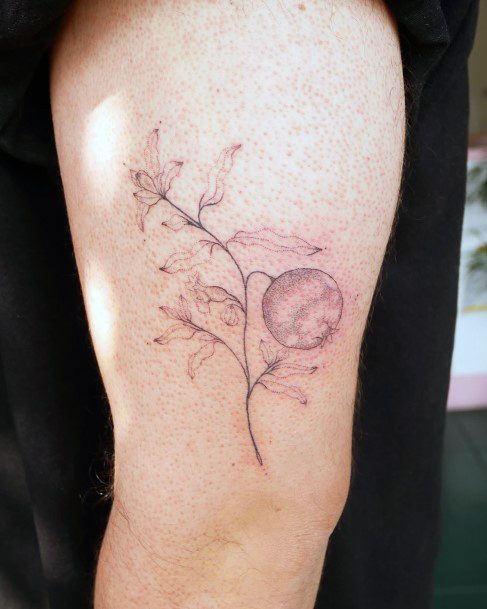 Impressive Ladies Olive Branch Tattoo