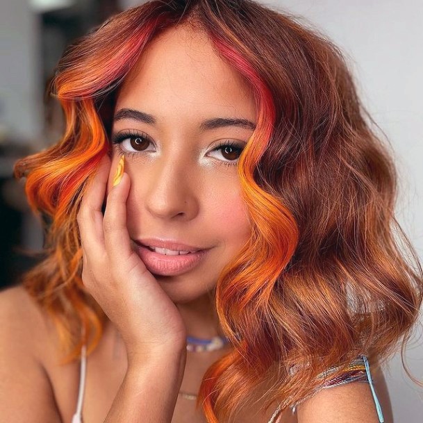 Impressive Ladies Orange Hairstyles