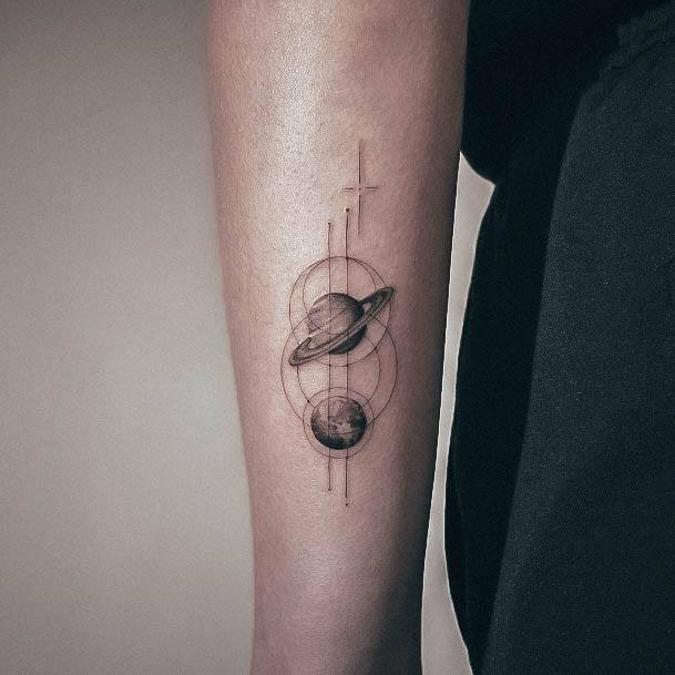 Impressive Ladies Planet Tattoo