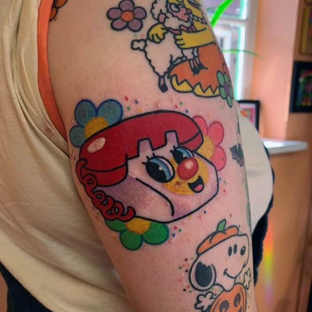 Impressive Ladies Powerpuff Girls Tattoo