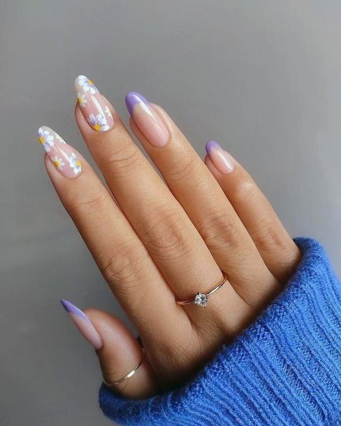 Impressive Ladies Purple Dress Nail