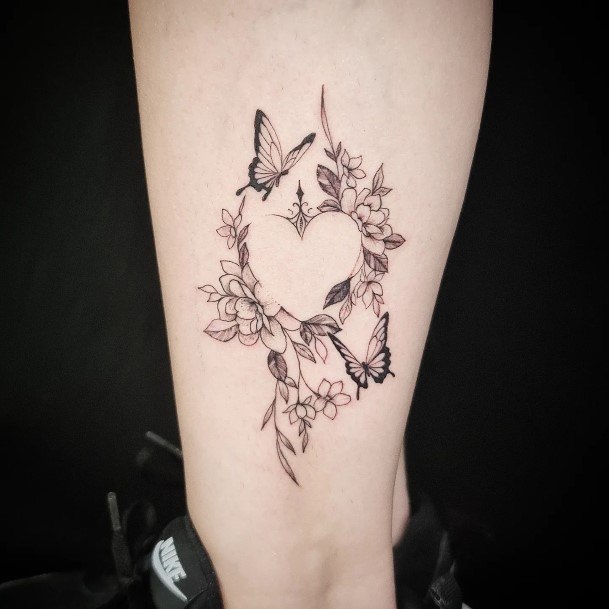 Impressive Ladies Self Love Tattoo