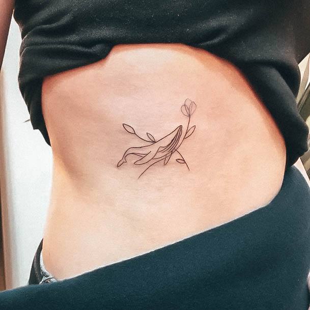 Impressive Ladies Sketch Tattoo