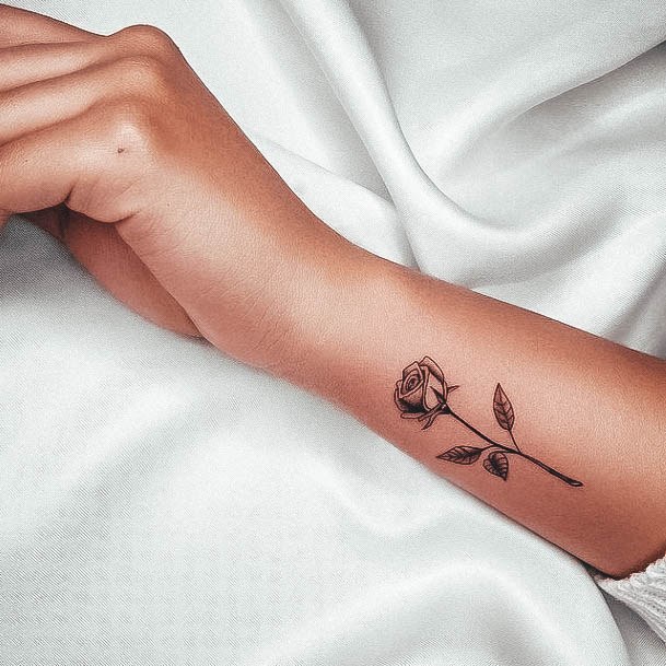 Impressive Ladies Small Simple Tattoo