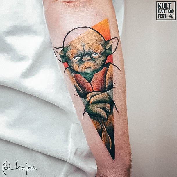 Impressive Ladies Star Wars Tattoo