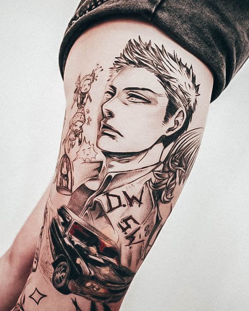 Impressive Ladies Supernatural Tattoo