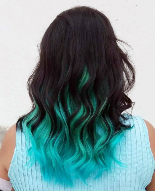 Impressive Ladies Turquoise Hairstyles