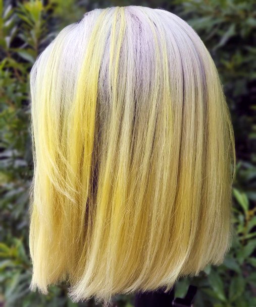 Impressive Ladies Yellow Ombre Hairstyles