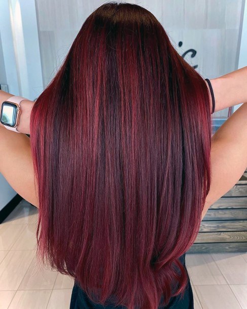 Top 100 Best Red Ombre Hairstyles For Women - Hot Hair Ideas