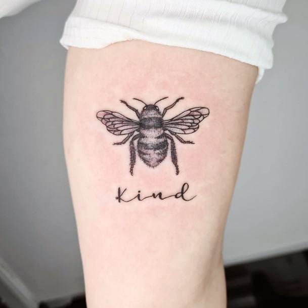 Incredible Be Kind Tattoo For Ladies