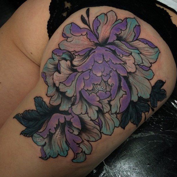 Incredible Butt Tattoo For Ladies