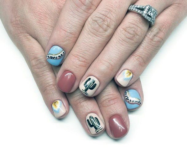 Incredible Cactus Nails Women