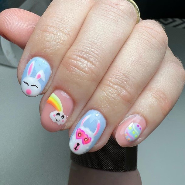 Incredible Cartoon Nail For Ladies