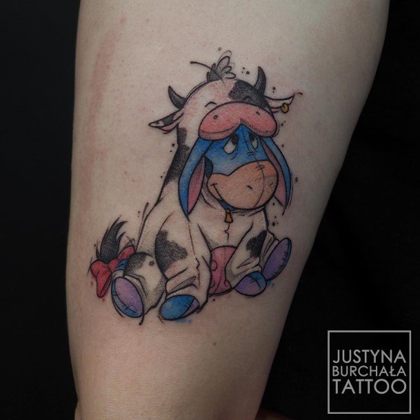 Incredible Cartoon Tattoo For Ladies