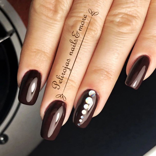 Incredible Coffee Nail For Ladies