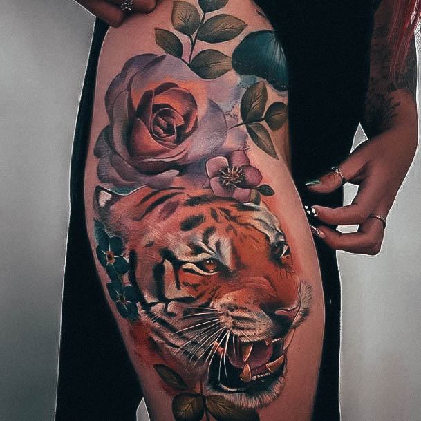 Incredible Color Tattoo For Ladies