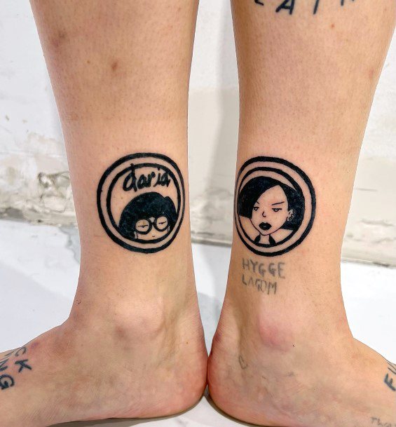 Incredible Daria Tattoo For Ladies