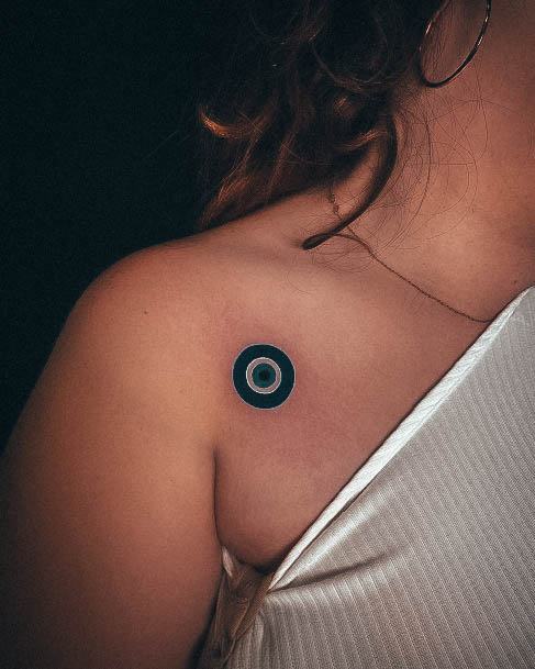 Incredible Evil Eye Tattoo For Ladies