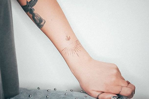 Incredible Fine Line Tattoo For Ladies