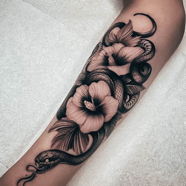 Incredible Forearm Sleeve Tattoo For Ladies