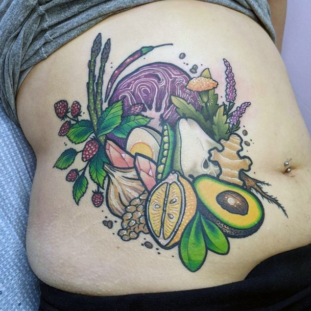 Incredible Gardening Tattoo For Ladies