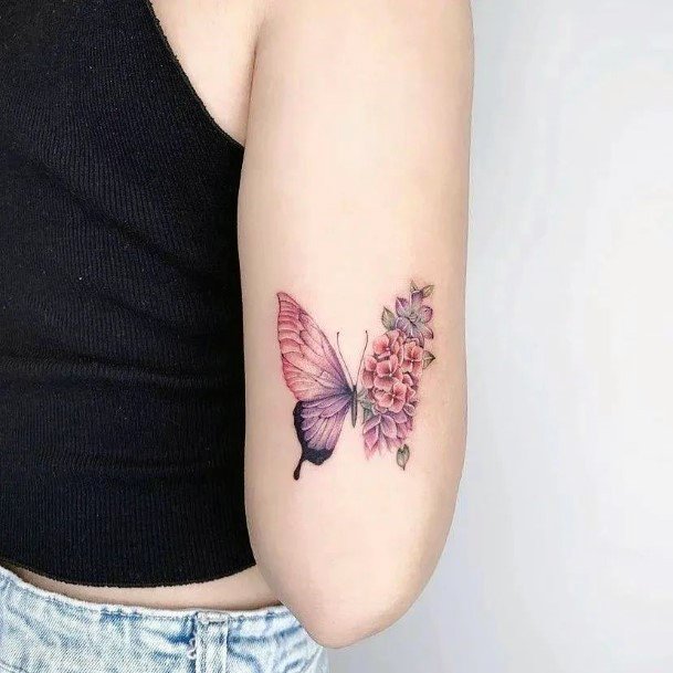 Incredible Girly Tattoo For Ladies