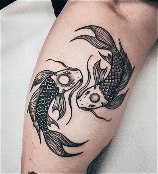 Incredible Koi Fish Tattoo For Ladies