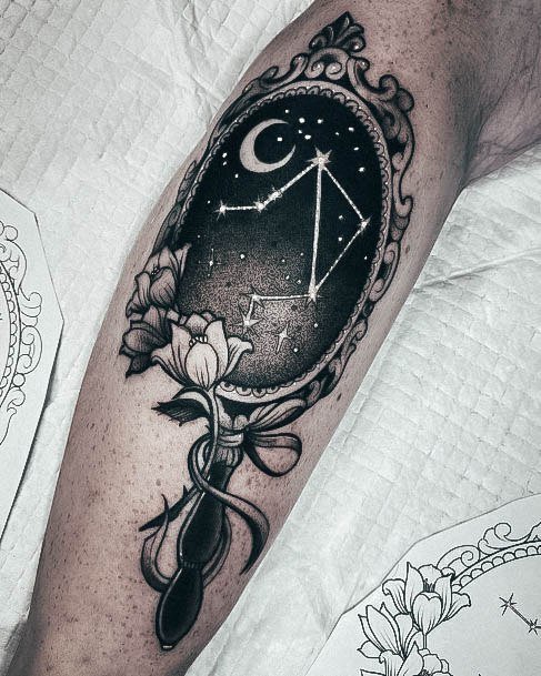 Incredible Libra Tattoo For Ladies