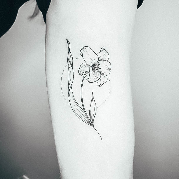 Incredible Lily Tattoo For Ladies