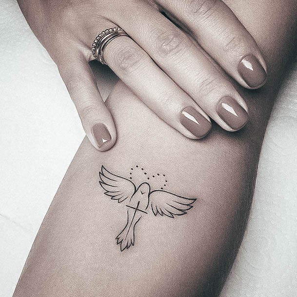 Incredible Miniature Tattoo For Ladies