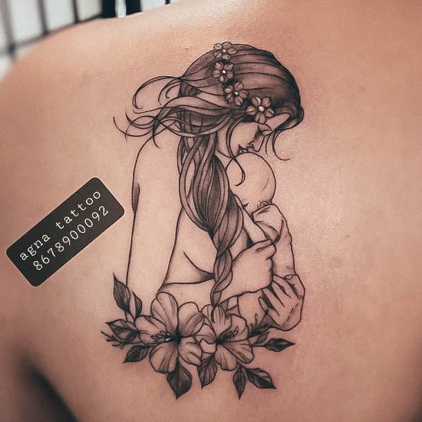 Incredible Momr Tattoo For Ladies