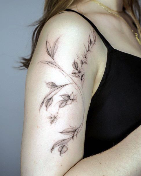 Incredible Olive Tree Tattoo For Ladies