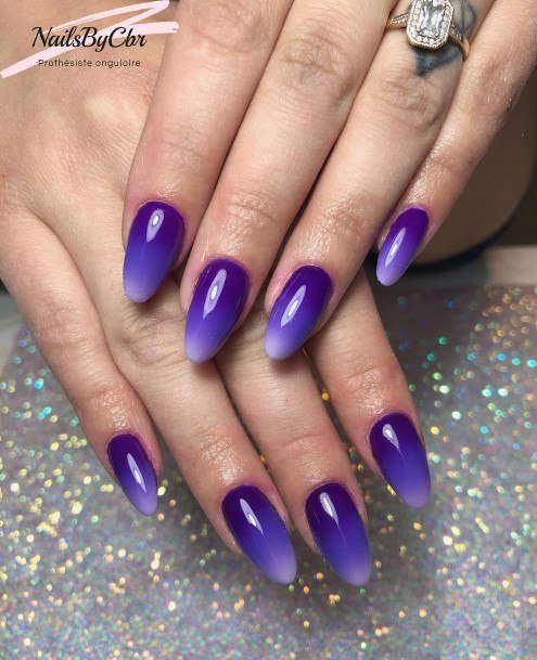 Top 100 Best Purple Nails For Women - Deep Fingernail Design Ideas
