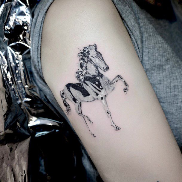 Incredible Silver Tattoo For Ladies