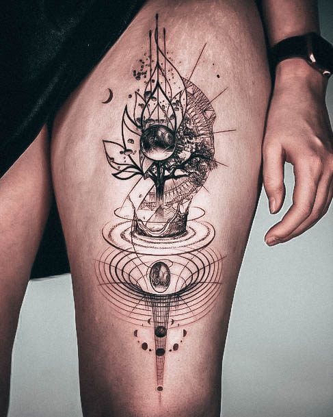 Incredible Spiritual Tattoo For Ladies