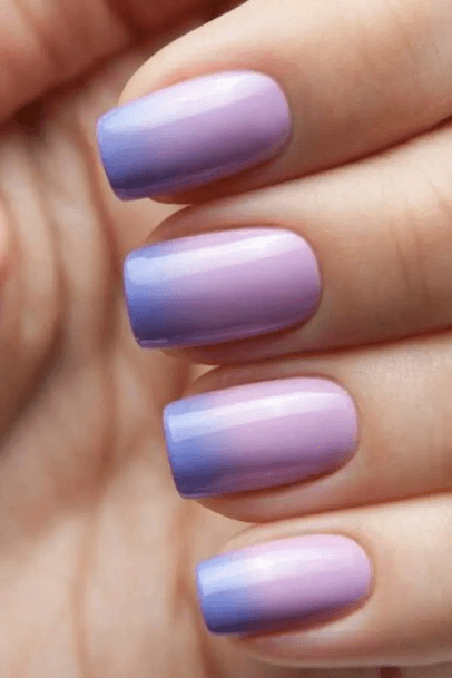 Incredible Square Ombre Fingernail For Ladies