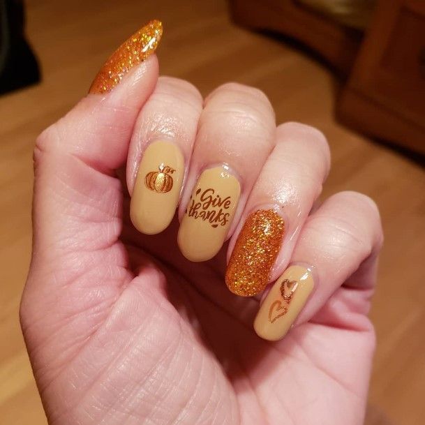 Incredible Thanksgiving Nail For Ladies