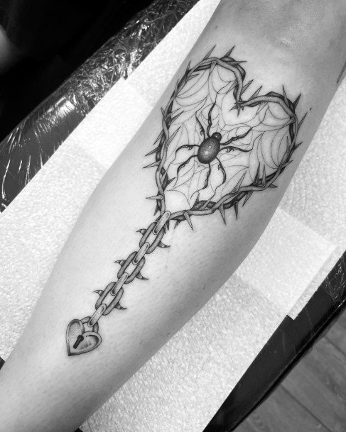 Incredible Thorns Tattoo For Ladies