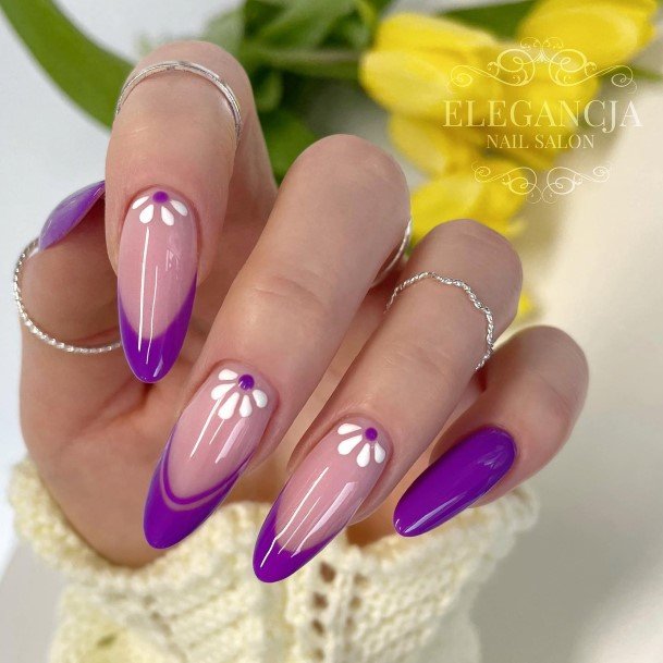 Incredible Violet Nail For Ladies