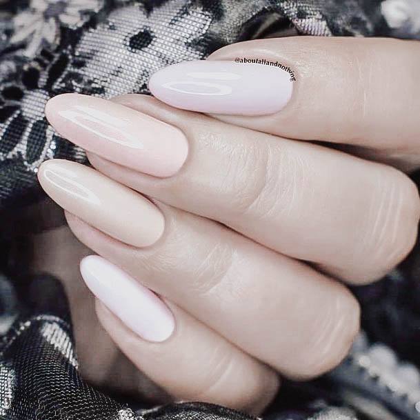 Top 100 Best Beige Nails For Women - Neutral Fingernail Design Ideas