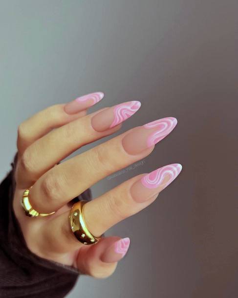 Incyellowible Long French Fingernail For Ladies