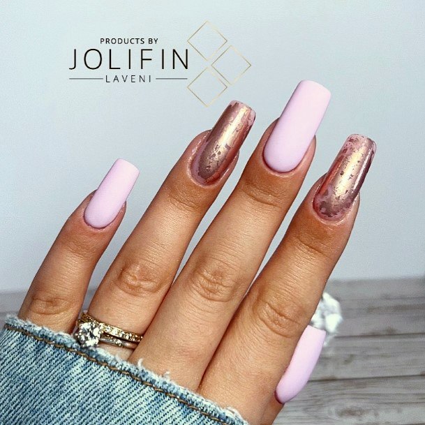 Incyellowible Rose Gold Fingernail For Ladies