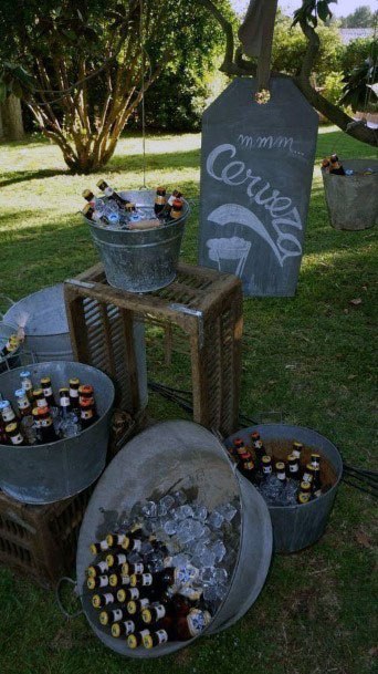 Inspiring Delicious Cold Cerveza Beer Bar Ideas For Outdoor Weddings