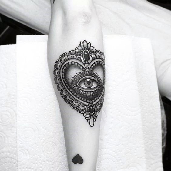 Intrinsic Art Eye Tattoo For Women Hands