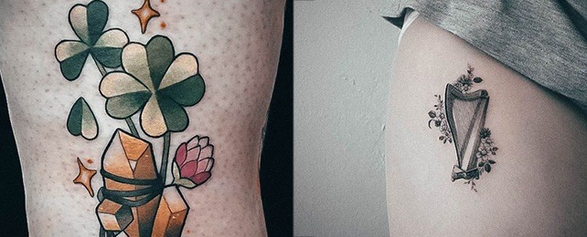 Top 100 Best Irish Tattoos For Women  Ireland Design Ideas