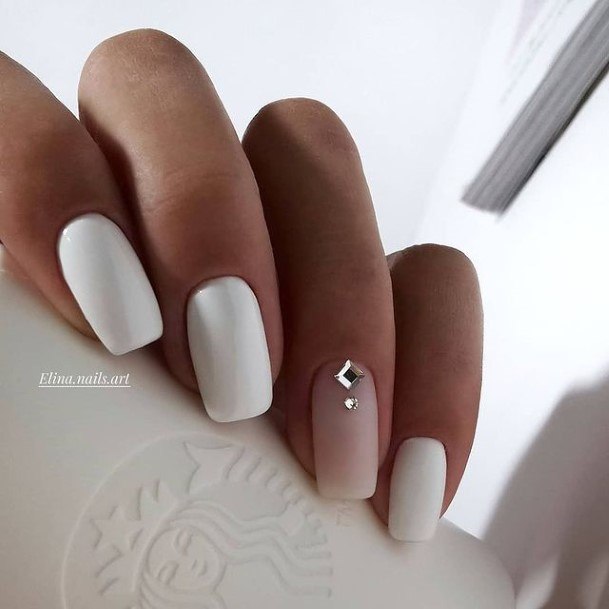 Ivory Nail Feminine Designs