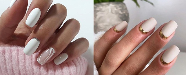 Top 100 Best Ivory Nails For Women – Pure Fingernail Ideas