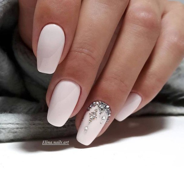 Ivory Womens Nail Designs