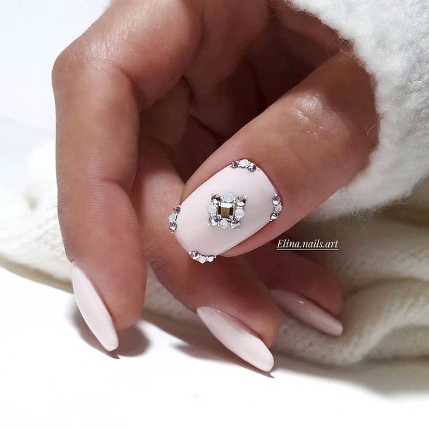 Ivory Womens Nail Ideas